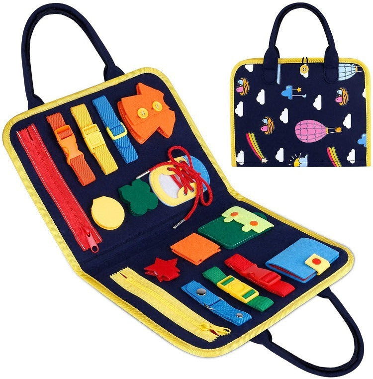 Children's Busy Books Sensory Learning Toys - Kiddiez Corner