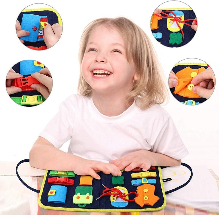 Children's Busy Books Sensory Learning Toys - Kiddiez Corner