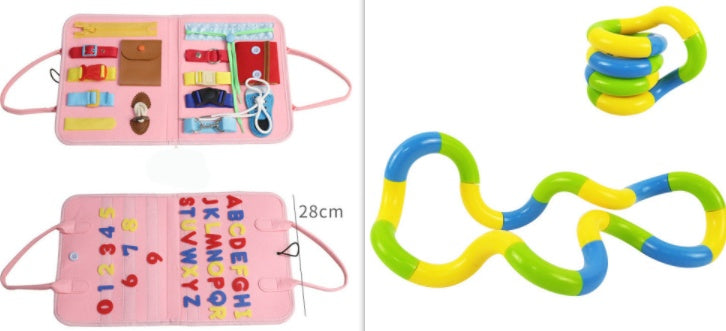Children's Busy Books Sensory Learning Toys - Kiddiez Corner