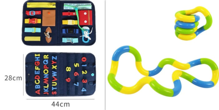Children's Busy Books Sensory Learning Toys - Kiddiez Corner
