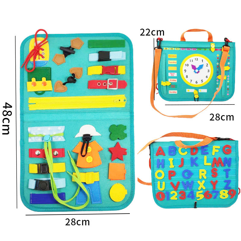 Children's Busy Books Sensory Learning Toys - Kiddiez Corner