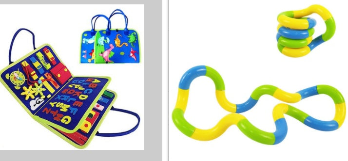 Children's Busy Books Sensory Learning Toys - Kiddiez Corner