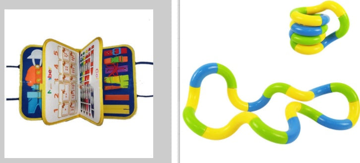 Children's Busy Books Sensory Learning Toys - Kiddiez Corner