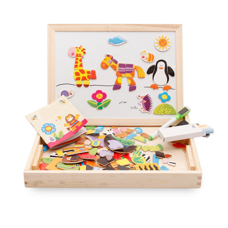 Children's Magnetic Jigsaw Puzzle Educational Toy - Kiddiez Corner