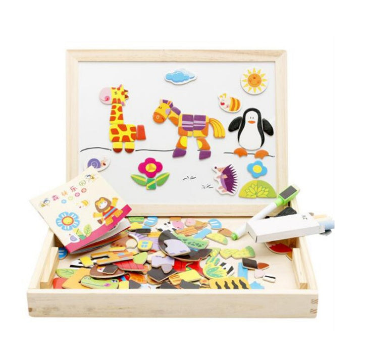 Children's Magnetic Jigsaw Puzzle Educational Toy - Kiddiez Corner