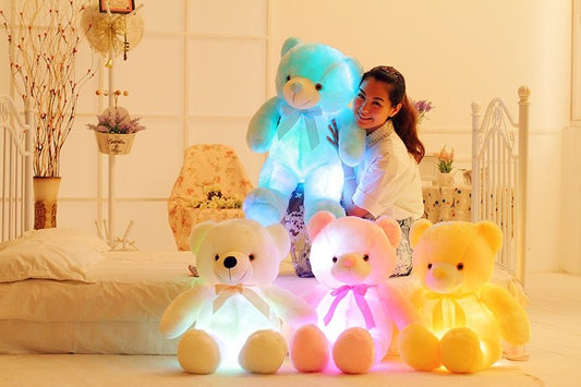 Creative Light Up LED Teddy Bear Plush Toy For Kids