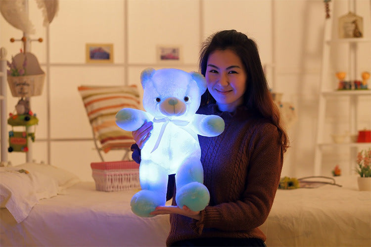 Creative Light Up LED Teddy Bear Plush Toy For Kids