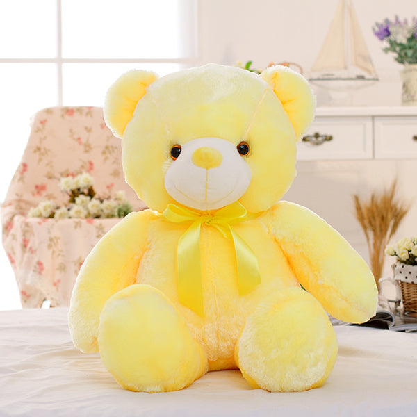 Creative Light Up LED Teddy Bear Plush Toy For Kids