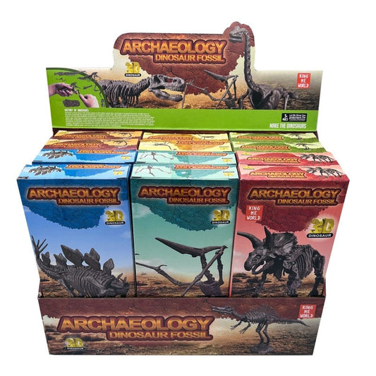 DIY Assorted Dinosaur Fossils - Kiddiez Corner
