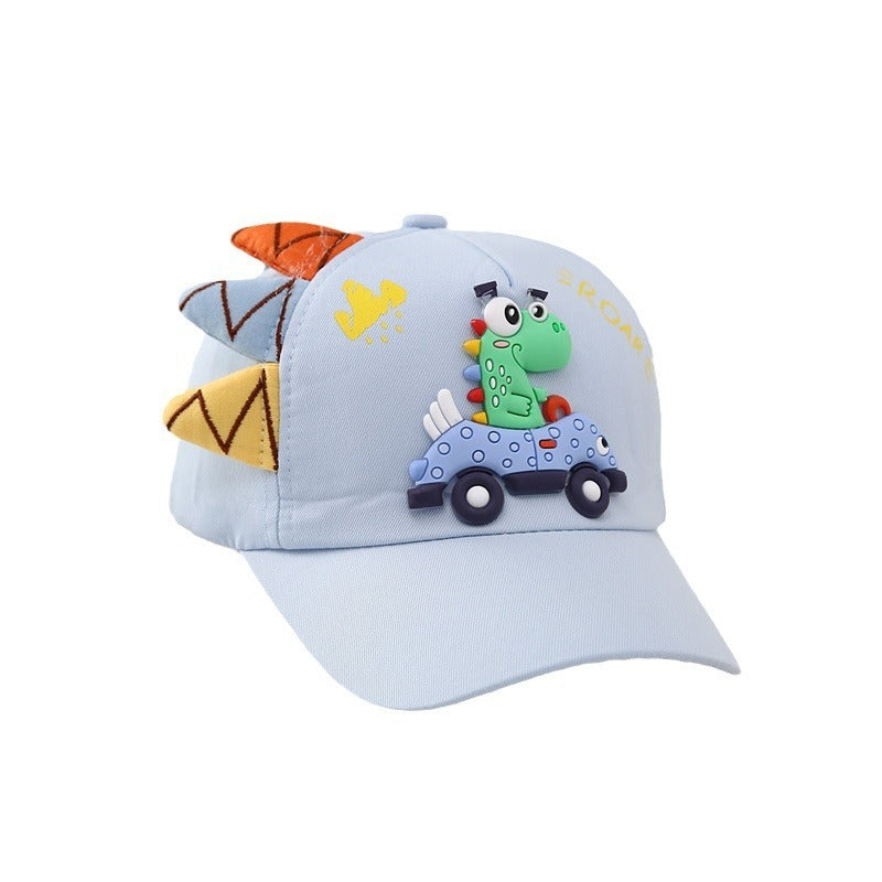 Dinosaur Car Peaked Cap Hats for Boys and Girls - Kiddiez Corner