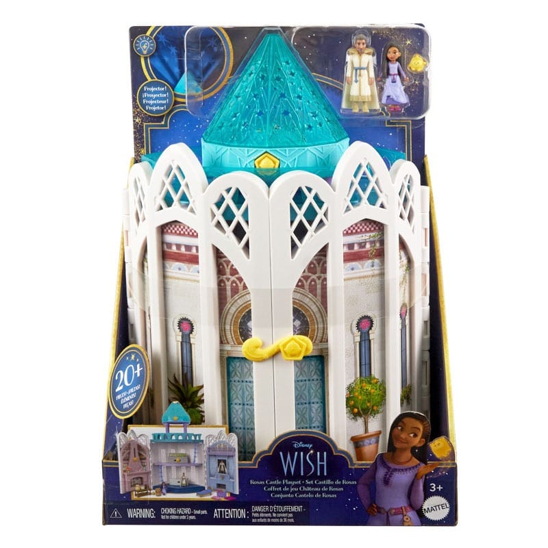 Disney's Wish Rosa's Castle Playset with 2 x Dolls - Kiddiez Corner
