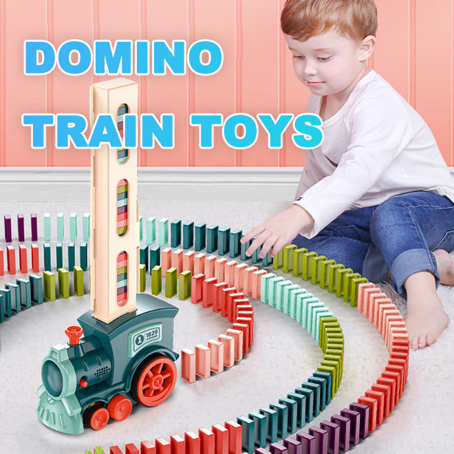 Domino Electric Train Toy for Children - Kiddiez Corner