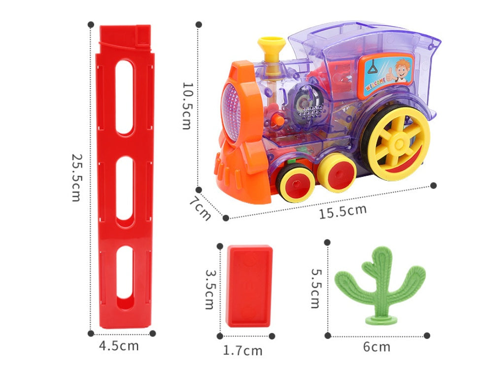 Domino Electric Train Toy for Children - Kiddiez Corner