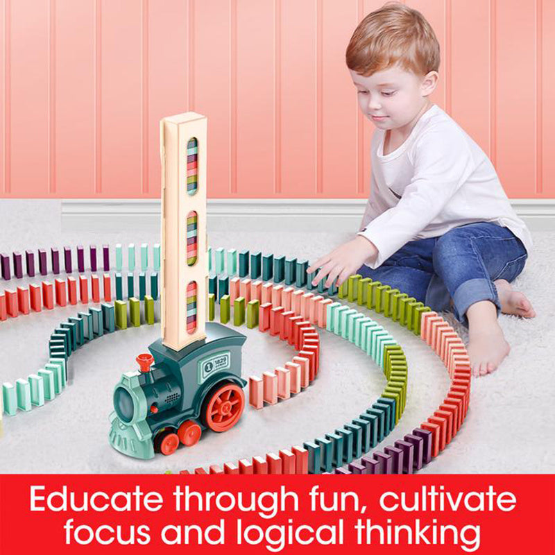 Domino Electric Train Toy for Children - Kiddiez Corner