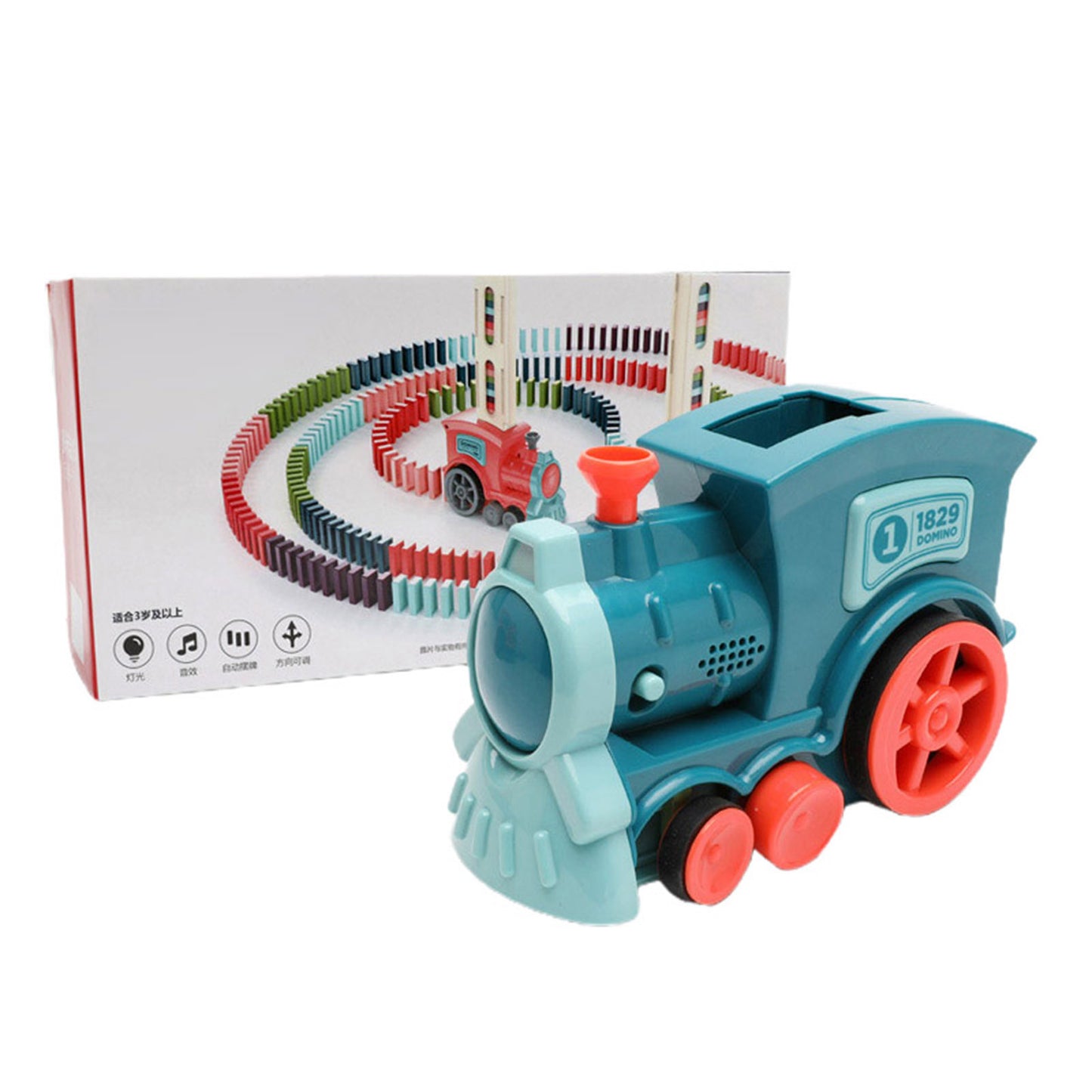 Domino Electric Train Toy for Children - Kiddiez Corner