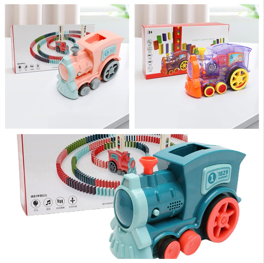 Domino Electric Train Toy for Children - Kiddiez Corner