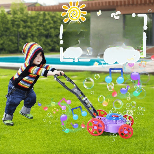 Interactive Musical Bubble Lawn Mower