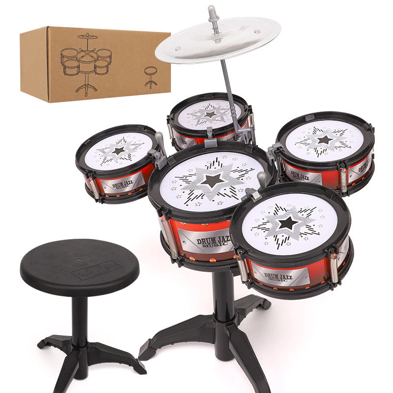 Jazz Drums, Musical Toys, Boys' Early Education Toys - Kiddiez Corner
