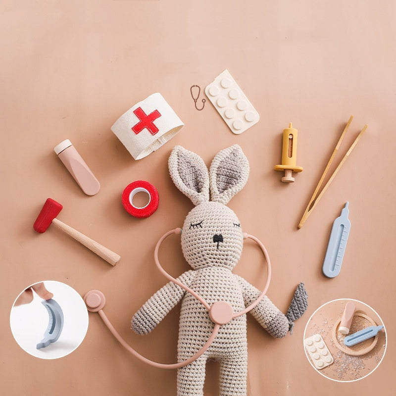 Little Doctor Toy Set with Soft Toy - Kiddiez Corner