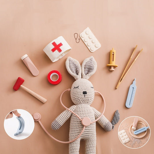 Little Doctor Toy Set with Soft Toy - Kiddiez Corner