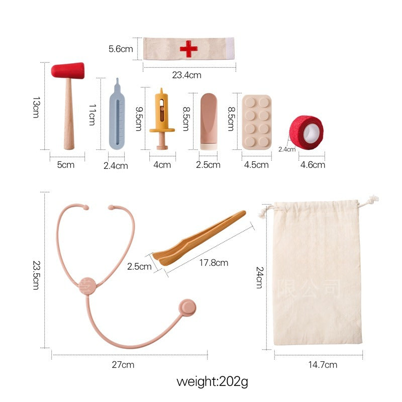 Little Doctor Toy Set with Soft Toy - Kiddiez Corner
