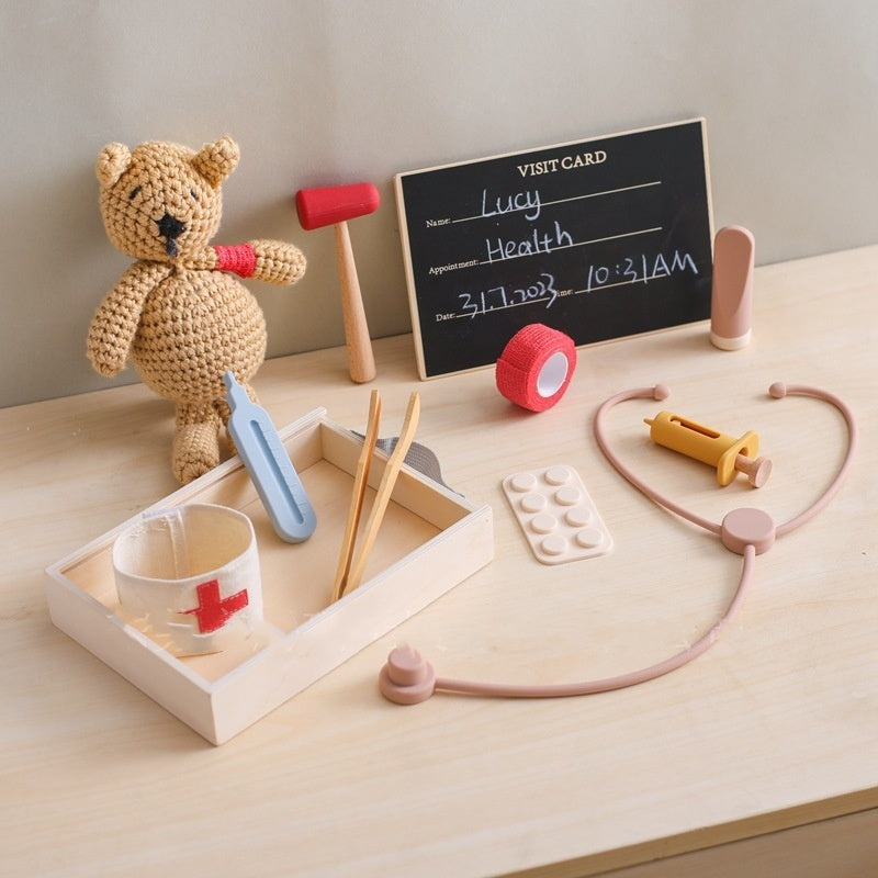 Little Doctor Toy Set with Soft Toy - Kiddiez Corner
