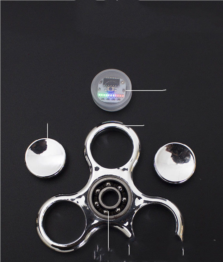 Luminous LED Light Fidget Spinner Glow in Dark