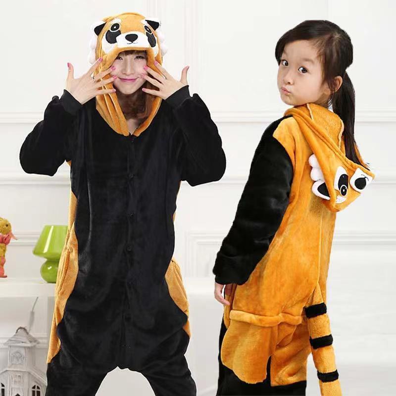 One-piece Animal Pajamas Flannel Children's One-piece Pajamas