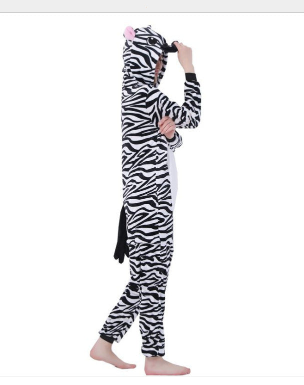 One-piece Animal Pajamas Flannel Children's One-piece Pajamas
