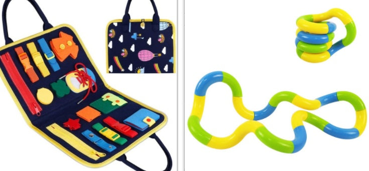 Children's Busy Books Sensory Learning Toys